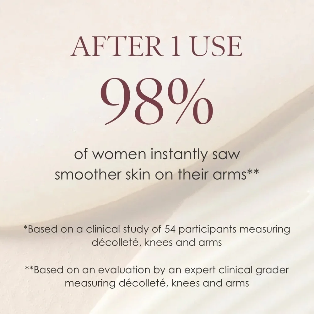Body Firm CREPE ERASE BODY SMOOTHING PRE-TREATMENT exfoliant large 10FL OZ